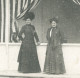 Carte Photo.commerce Coiffeur Manicure,deux Femmes En Robe 1900 - Fiere