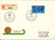 Switzerland Registered Cover World Cup Soccer Football Lausanne Match D'ouverture 16--6-1954 With Cachet And Address - 1954 – Zwitserland