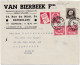 36108# TYPE PETIT SCEAU DE L'ETAT PUBLICITE CATALOGUE NATIONAL Obl BRUXELLES BRUSSEL 1937 Pour SARREBOURG MOSELLE - Storia Postale