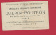 Chocolat Guérin Boutron, Jolie Chromo Lith. J. Minot, Nourrice, Il N'y A Pas De Sot Métier - Guerin Boutron