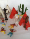 LOT FIGURINES FAR WEST INDIENS CAMP NOREV JEM FIGURINE Tout états - Armee