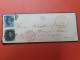 Belgique - Non Dentelés Sur Enveloppe De Mons Pour Henin Lietard En 1854 - Réf 3446 - 1849-1865 Medaillen (Sonstige)