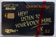 Canada  Bell Quick Change $2 MINT Chip Card - Hey Listen To Your Voice Mail - Kanada