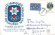 ENVELOPPE AVEC CACHET JEUX OLYMPIQUES D' HIVER A GRENOBLE - ACADEMIE OLYMPIQUE INTERNATIONALE AVEC LETTRE  ET TIMBRES - Winter 1968: Grenoble