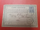Carte Précurseur De Fumay Pour Paris En 1876 - Réf 3492 - Cartes Précurseurs