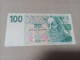 Billete De Checoslovaquia De 100 Korun Serie A, Año 1993, UNC - Cecoslovacchia