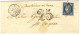 Grille / N° 4 Càd T 15 MONTRICHARD (40) Sur Lettre 2 Ports Insuffisamment Affranchie Pour Saint Aignan Taxée 25 DT Et Ra - 1849-1850 Cérès