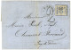 Càd Provisoire ROUEN / 1871 / Alsace N° 6 Sur Lettre Pour Clermont Ferrand. Au Recto, Taxe Tampon 2. - TB. - Lettres & Documents