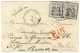 Càd MULHAUSEN / Alsace N° 6 (2) Sur Lettre Adressée à L'Ile De Capri, Réexpédiée à Rome. 1871. - TB. - R. - Covers & Documents