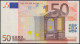 Deutschland, 50 €uro X / G036-H2, Trichet, Perfekt Unc., Extrem Selten! - 50 Euro