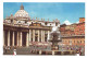ROME, LAZIO, SAN PIETRO, ST. PETER SQUARE, ARCHITECTURE, FOUNTAIN, ITALY, POSTCARD - San Pietro
