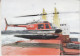 Greenland Station Pituffik Postcard Bell 206 Jet Ranger "Icepatrol" Heli  (GB161) - Estaciones Científicas Y Estaciones Del Ártico A La Deriva