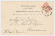 10- Prentbriefkaart Nijmegen 1906 - Lange Burchtstraat - Grootrondstempel Brantgum - Nijmegen