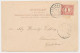 10- Prentbriefkaart Heerenveen 1902 - Stationsweg - Grootrondstempel: Makkinga - Heerenveen