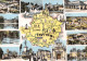 72  Carte Map Plan Du Département De La Sarthe 44 (scan Recto Verso)MF2774UND - La Fresnaye Sur Chédouet