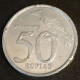 INDONESIE - INDONESIA - 50 RUPIAH 2002 - Oiseau Loriot De Chine - KM 60 - Indonesien