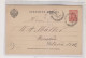 RUSSIA 1891  Postal Stationery - Entiers Postaux