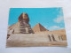 GIZA ( EGYPTE  EGYPT ) THE SPHINX AND THE PYRAMID OF CHEOPS  ANIMEES TOURISTES BEAU TIMBRE 1988 - Gizeh