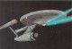  STAR TREK  USS ENTERPRISE  KIRK  Spock  Cinema Serie   (scan Recto-verso) OO 0998 - Séries TV