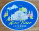 Austria Salzburg Piller Hotel Label Etiquette Valise - Hotel Labels
