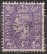 Avènement Du Roi George VI - GRANDE BRETAGNE - 1937 - N° 214a - Perforé PS - Used Stamps