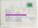 Brazil 1991/1996 4 Shipped Cover With Definitive Stamp And With Postmark In Red Ink (the Ink Of Meter Stamp Machines) - Lettres & Documents