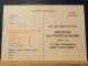 Code Postal, Carte Postale En Franchise "Jeu Du Code Postal, Direction Des Postes Du Rhone. Neuve - Covers & Documents