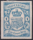 Oldenburg Staatswappen 1859, 1 Gr. Mi: Nr. 6 " REPLIK " - Oldenbourg