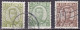 IS016A– ISLANDE – ICELAND – 1922 – KING CHRISTIAN X – MI # 99/101 USED 5,10 € - Used Stamps