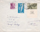 ISRAEL --1959--Lettre Taxée 20cts  De TEL AVIV  Pour LEOPOLDVILLE (Congo Belge)--timbres...cachet....griffe T 20cts - Storia Postale