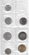 Nouvelle-Calédonie-lot De 7 Pièces(1F,2F,5F,10F,20F,50F,100F) Années 1983-1986 - New Caledonia