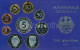 NSZK 1989J 1pf-5M (9xklf) Forgalmi Sor Műanyag Dísztokban T:PP FRG 1989J 1 Pfennig - 5 Mark (9xdiff) Coin Set In Plastic - Ohne Zuordnung