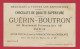 Chocolat Guérin Boutron, Jolie Chromo Lith. J. Minot, équitation, Jockey, Premier Obstacle - Guerin Boutron