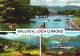 BALLOCH, LOCH LOMOND, MULTIPLE VIEWS, LAKE, BOATS, CHILDREN, ARCHITECTURE, SHIP, SCOTLAND, UNITED KINGDOM, POSTCARD - Dunbartonshire