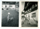 LOT De 2 " PHOTO " Format 6 X 8,5 Cm AUTRICHE - WARTH AM ARBERG Année 1950 - BERGHOTEL BIBERKOPF - Warth