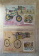 GREECE,  2014, THE BICYCLE 4 MINI SHEETS, (NR 4597), MNH - Ungebraucht