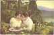 ** T2 Italian Lady Art Postcard, Romantic Couple. Proprietá Artistica Riservata 2022-4. - Ohne Zuordnung