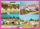 309074 / Bulgaria - Obzor (Burgas Region) 4 Views, Beach, Bungalows And Tents Car Caravans 1982 PC Bulgarie Bulgarien - Bulgarie