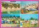 309076 / Bulgaria - Obzor (Burgas Region) 4 Views, Beach, Bungalows And Tents Car Caravans 1984 PC Bulgarie Bulgarien - Bulgarie