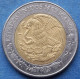 MEXICO - 2 Pesos 2021 Mo KM# 604 Estados Unidos Mexicanos Monetary Reform (1993) - Edelweiss Coins - México