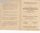 NORD ALNOYE GAUDIER REMBAUX MONUMENTS FUNERAIRES CARTE DOUBLE - Aulnoye