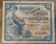 P#13A - 5 Francs Belgian Congo 1943 - Derde Uitgifte/troisième Emission (VF) - Bank Belg. Kongo