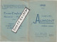 V P :  DAV : Calendrier    1955   , Orne  à CIRAL , D. Aumont , Tissus-confections , - Petit Format : 1941-60