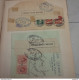 Delcampe - ALBUM CACHET MARCOPHILIE MILITAIRE 1914 1918 WW1 BELLE COLLECTION SUR CHARNIERE - Timbres De Franchise Militaire