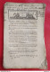 BULLETIN DES LOIS DE LA RÉPUBLIQUE ARRÊTÉ CÉLÉBRATION SIGNATURE DE LA PAIX ENTRE FRANCE ET ANGLETERRE - Decrees & Laws