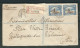 TRINITE & TOBAGO 1938  Lettre Recommandée Pour La France - Trinidad & Tobago (1962-...)