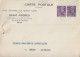 CP "Jute, Chanvre, ..." Obl. Reims Vesle Le 13/9/41 Sur 40c X 2 Mercure N° 413 (tarif Du 1/12/39) Pour Sedan - 1938-42 Mercurius