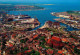 72649389 Wismar Mecklenburg Altstadt Mit Nikolaikirche Und Hafen Fliegeraufnahme - Wismar