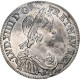 France, Louis XIV, 1/2 Écu à La Mèche Courte, 1644, Paris, Point, Argent - 1643-1715 Lodewijk XIV De Zonnekoning