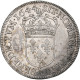 France, Louis XIV, 1/2 Écu à La Mèche Courte, 1644, Paris, Point, Argent - 1643-1715 Lodewijk XIV De Zonnekoning